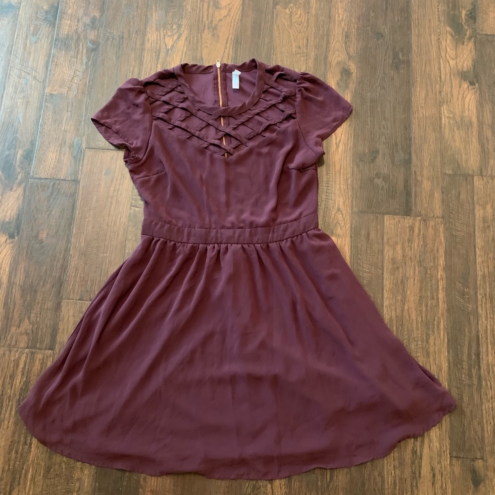 Flowy Purple mini dress